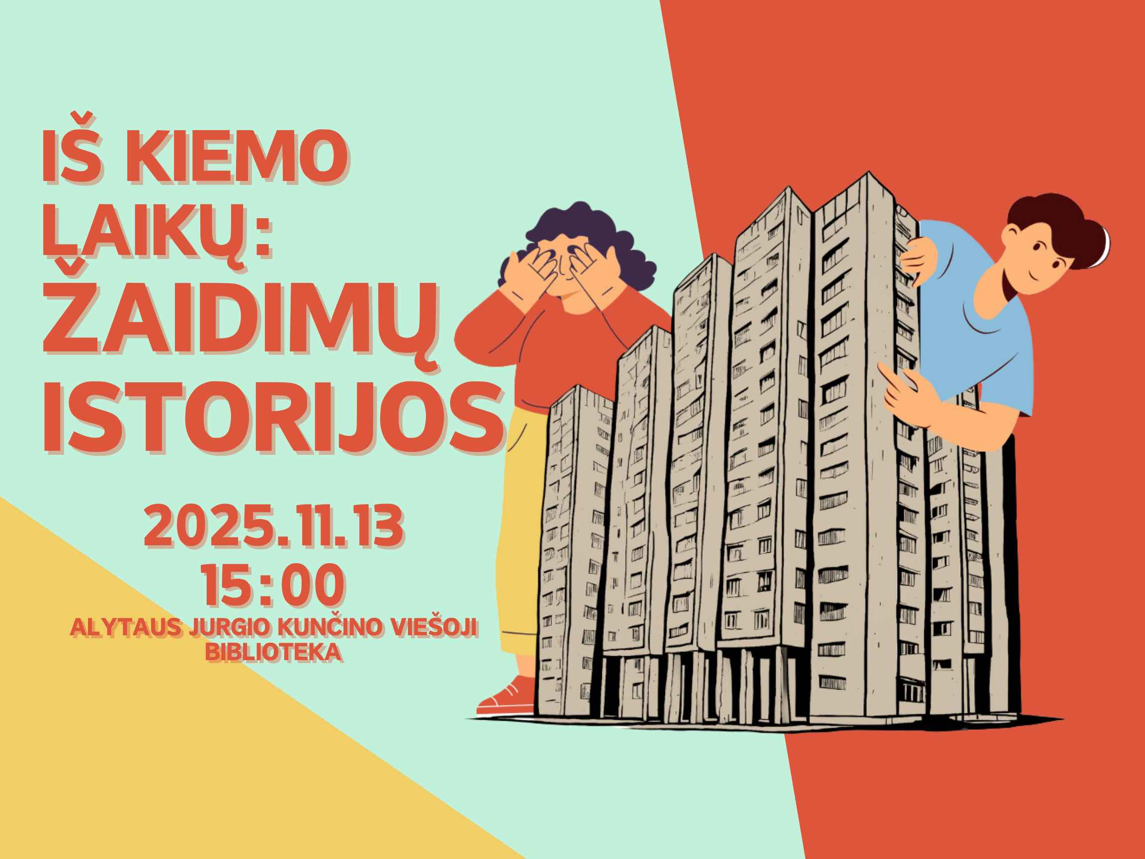 Nemokama paskaita ir gyva diskusija „Iš kiemo laikų: žaidimų istorijos“